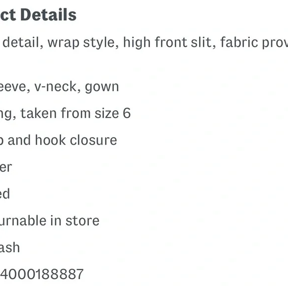 R & M RICHARDS DRESS - Picture 4 of 4